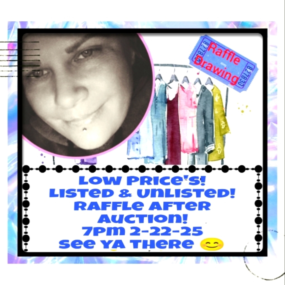 LIVE AUCTION ( 7 PM) 2-22-25